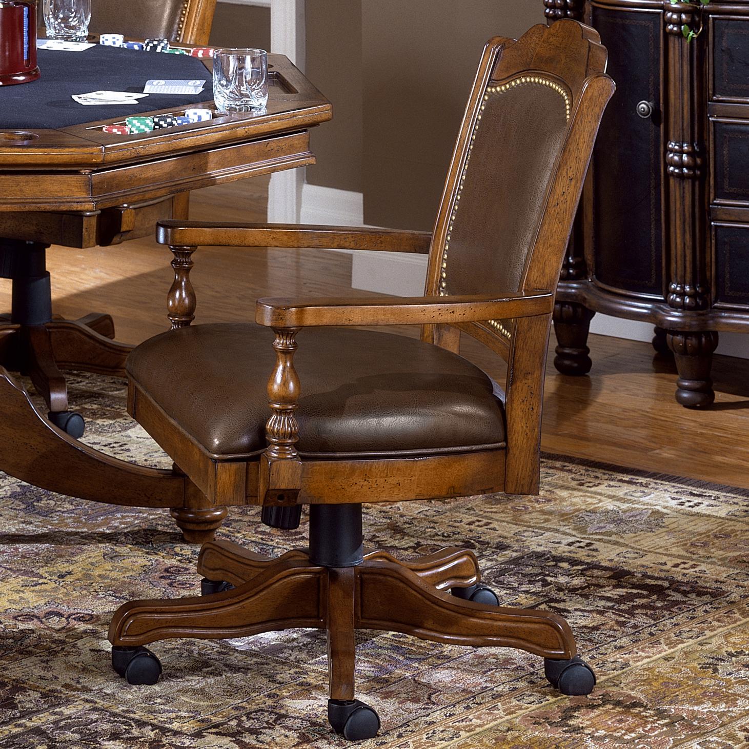 Swivel game table chairs deals